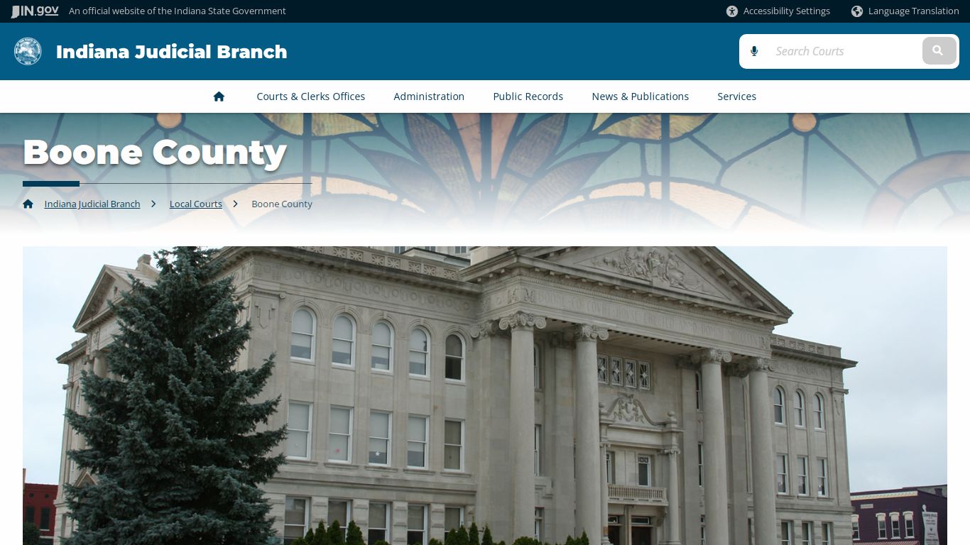 Boone County - Indiana Judicial Branch